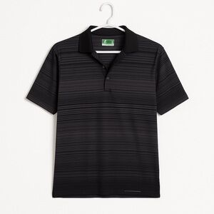 Hogan Striped Black Polo Shirt